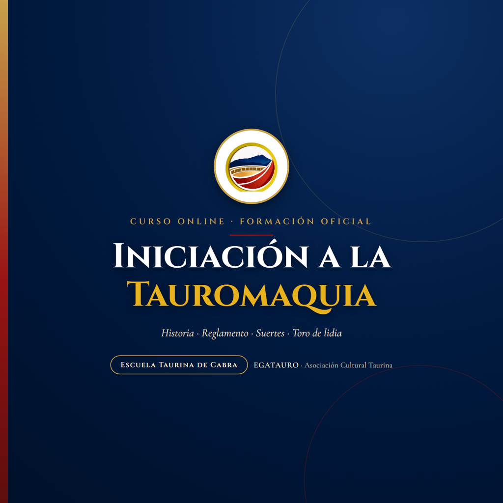 Curso de Iniciación a la Tauromaquia (Online)