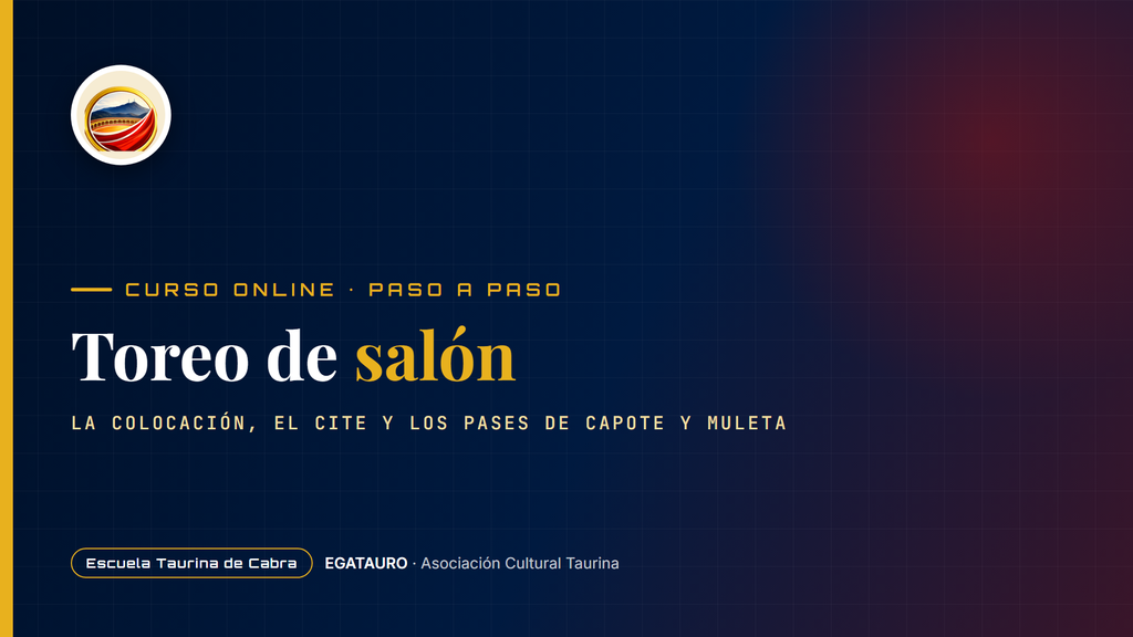 Curso de Toreo de Salón: Aprende a Torear Paso a Paso